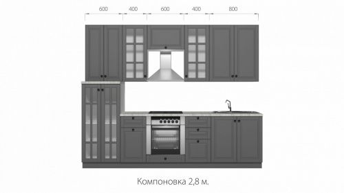 Кухонный гарнитур «Верона» 2800 мм фото фото 2